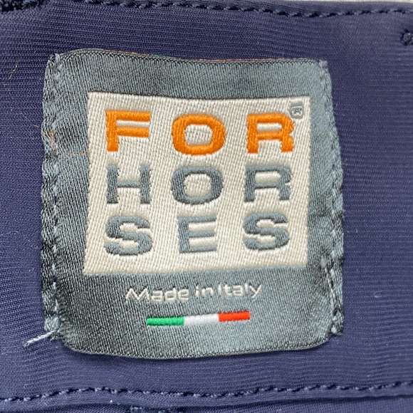 ForHorses *worn once* ELSA Breeches. Black riding pants. Juniors unisex. Size 8 - Picture 13 of 15